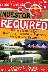 Business Partner & Investor Required