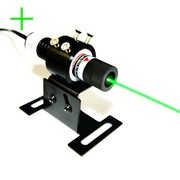 High Beam Visibility DC Power 532nm Green Cross Laser Alignment