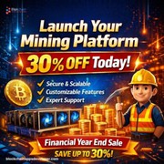 Launch Your Mining Platform – 30% OFF Today!